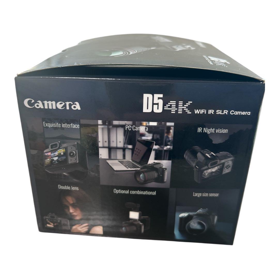 4K WiFi デジタルカメラ D5 IRナイトビジョン 本体のみ