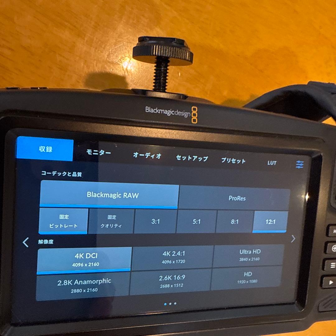 ビデオカメラ BMPCC4K