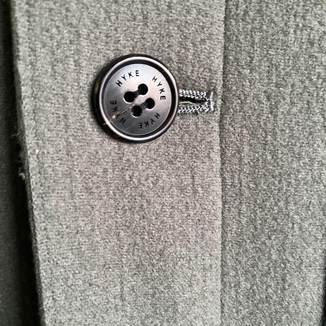 最終値下げ【美品】HYKE MELTON HOODED WORK サイズ1