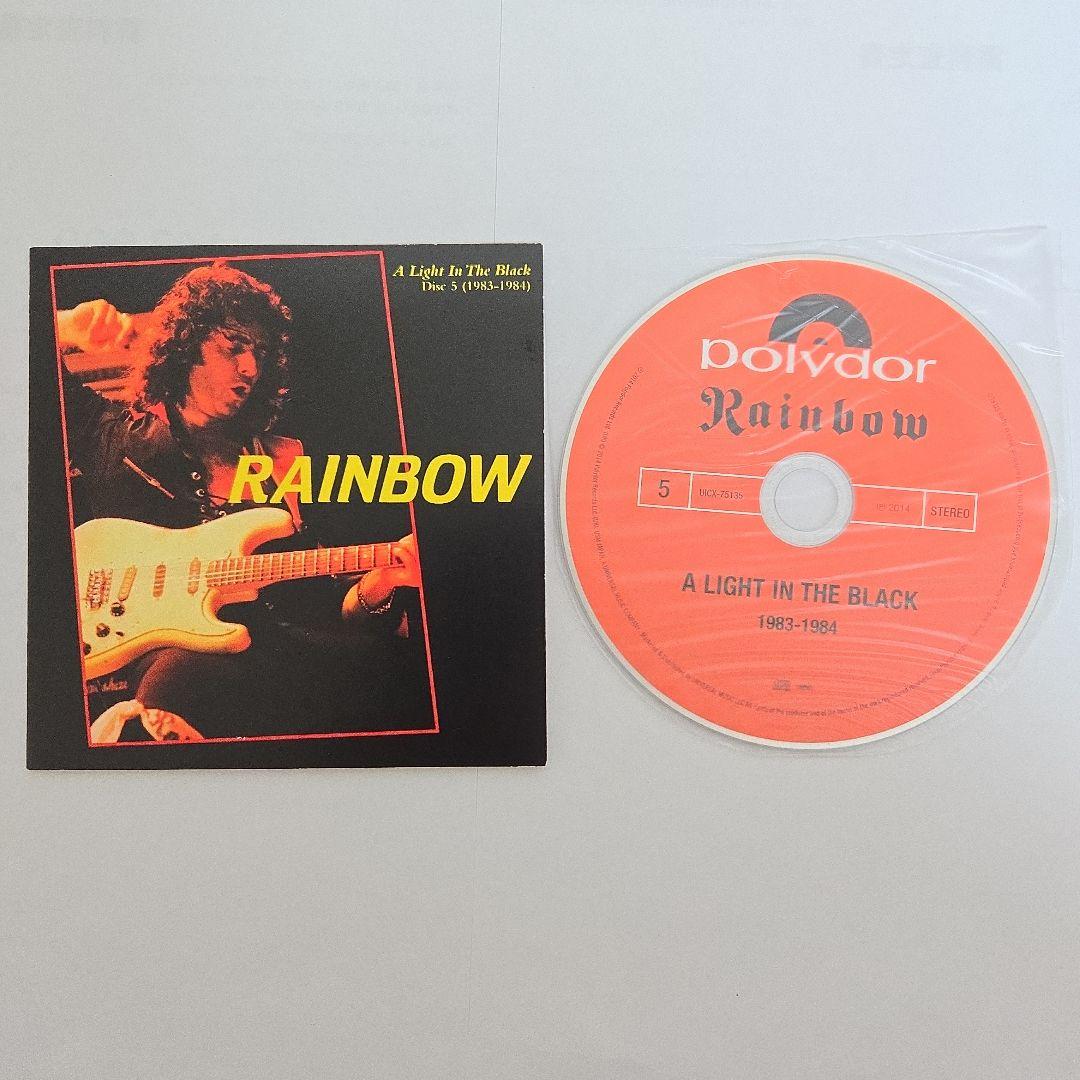 レインボー／ア・ライト・イン・ザ・ブラック1975ー1984　5CD+DVD
