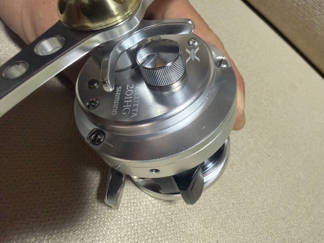 SHIMANO OCEA CALCUTTA 201HG カスタム