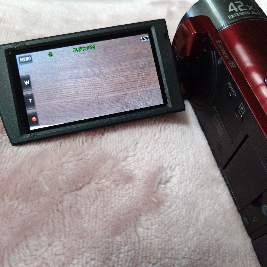 【ソニーハンディカム】SONY HDR-CX180 レッド