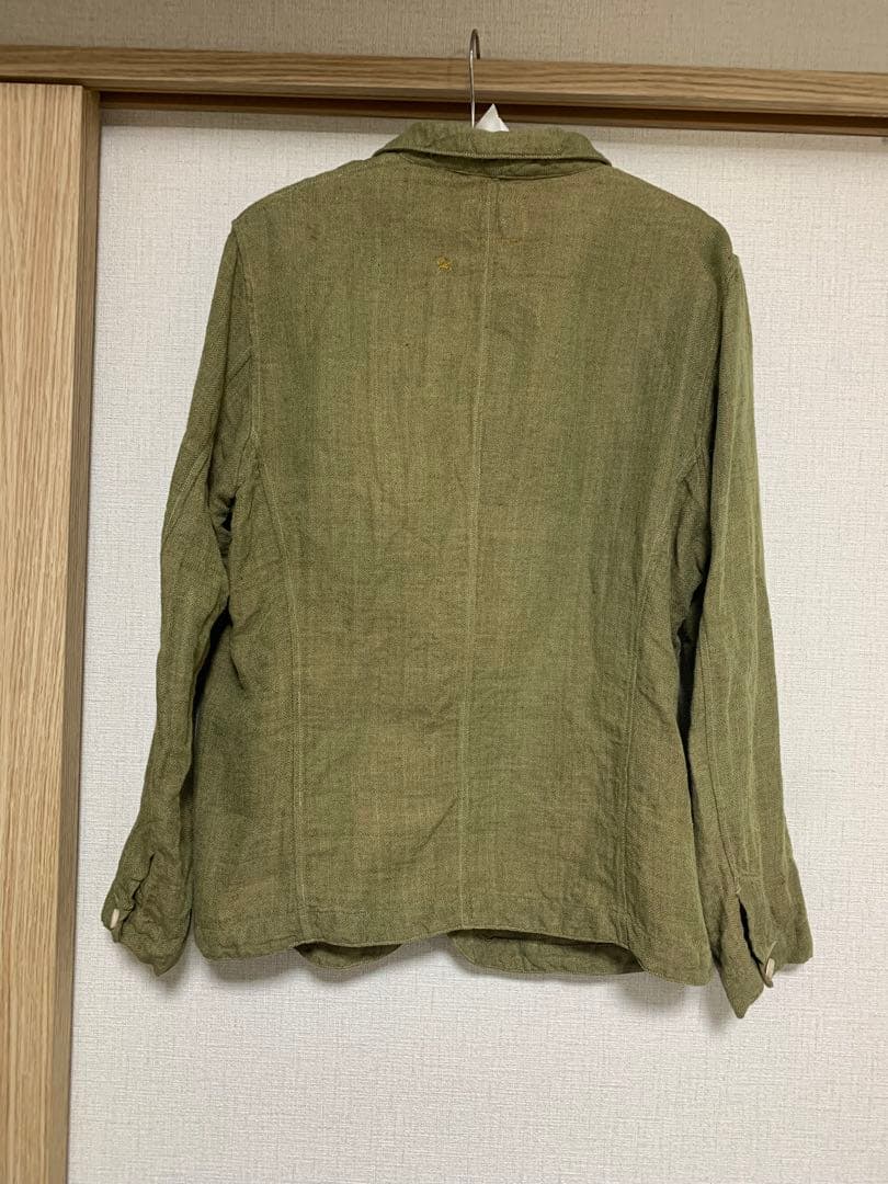 45r麻のジャケット