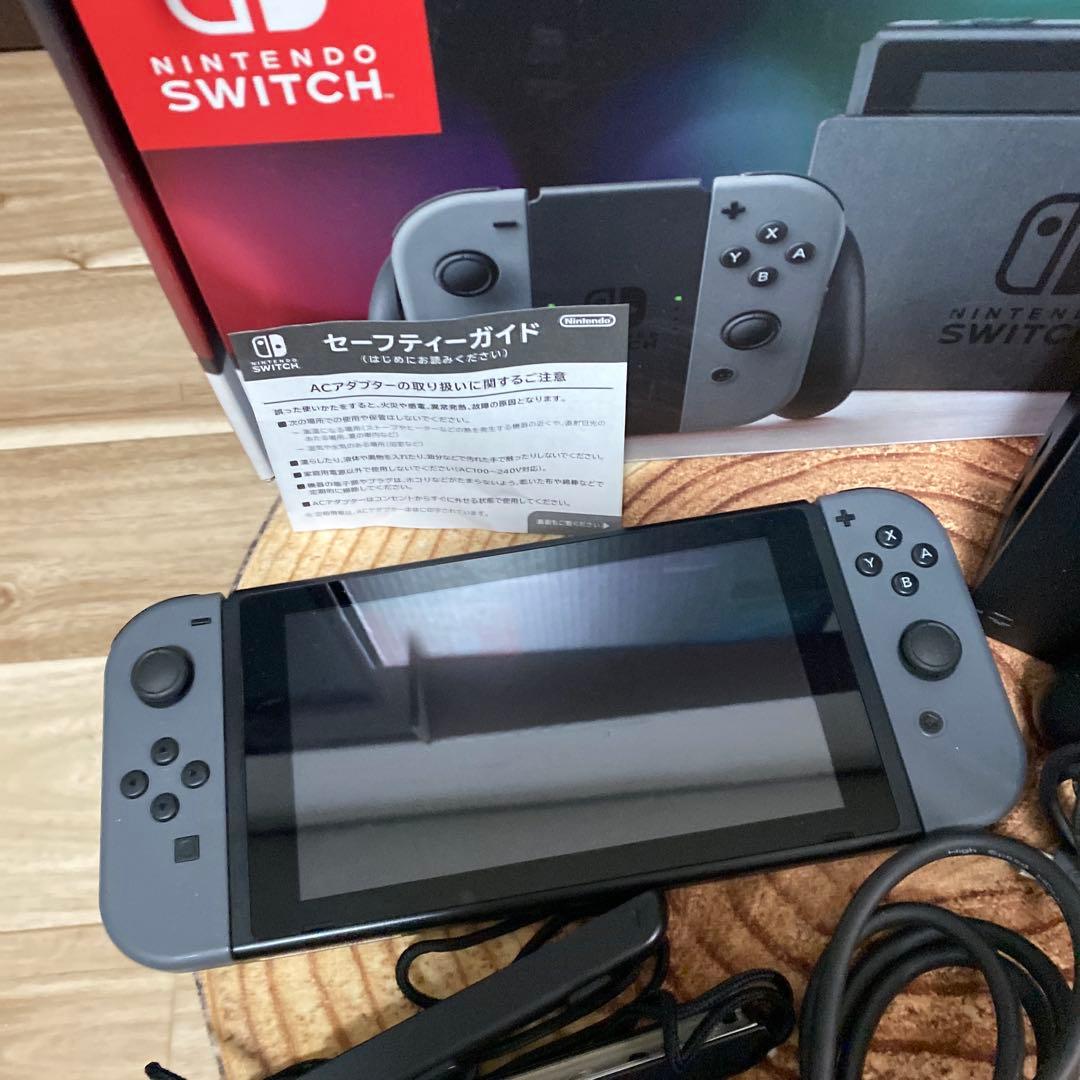 Nintendo Switch ニンテンドースイッチ本体　グレー ②