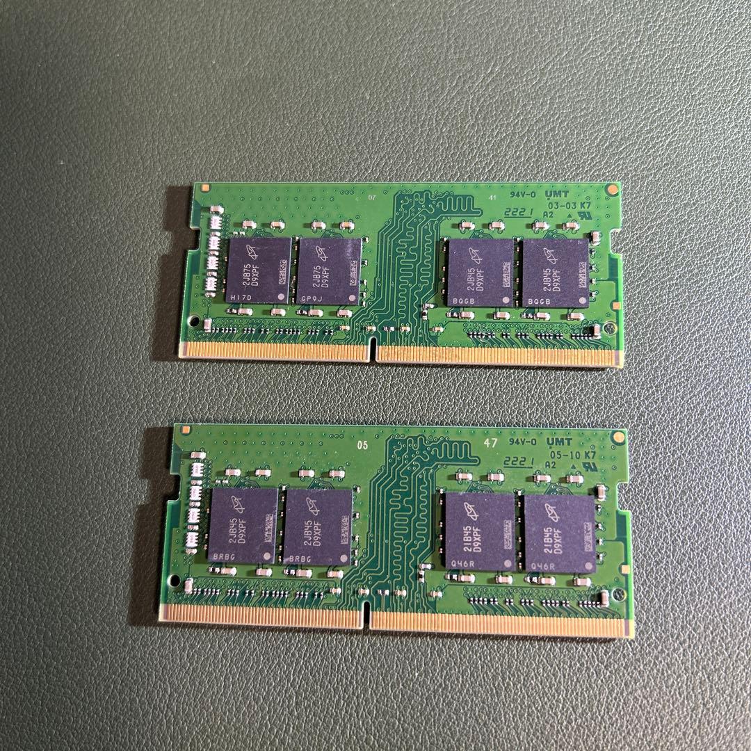 Kingstonノート PC用メモリDDR4 16GB (PC4-3200AA)