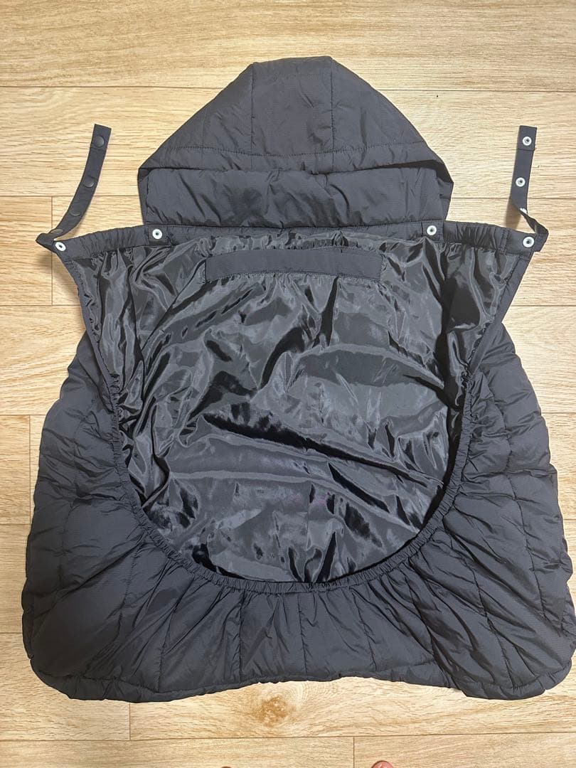 THE NORTH FACE 黒 ベビーシェルブランケット
