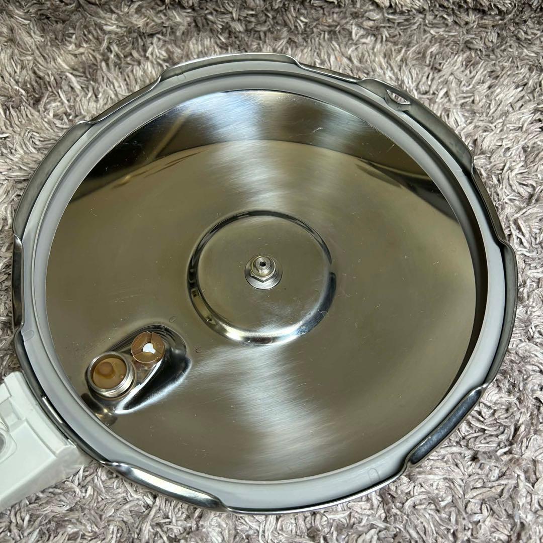 アサヒ軽金属 活力鍋【5.5L】中古美品　専用ガラス蓋付き