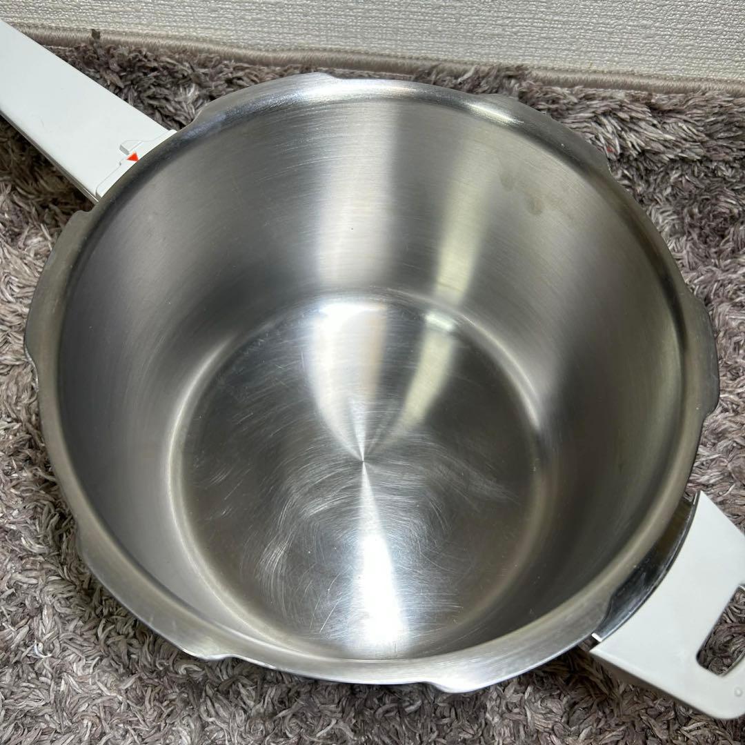 アサヒ軽金属 活力鍋【5.5L】中古美品　専用ガラス蓋付き