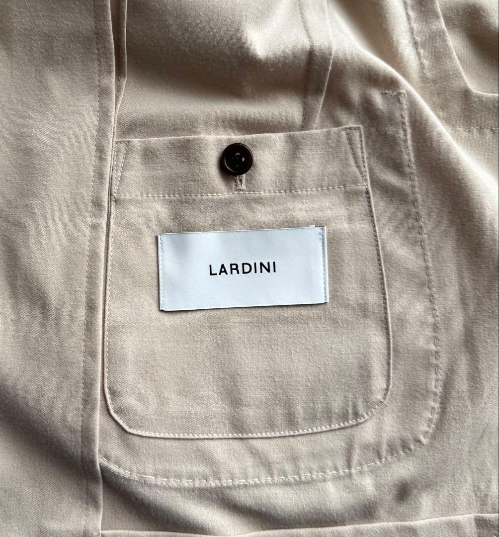 【極美品・未使用級】 LARDINI ラルディーニ ジャケット 最新ロゴ 44