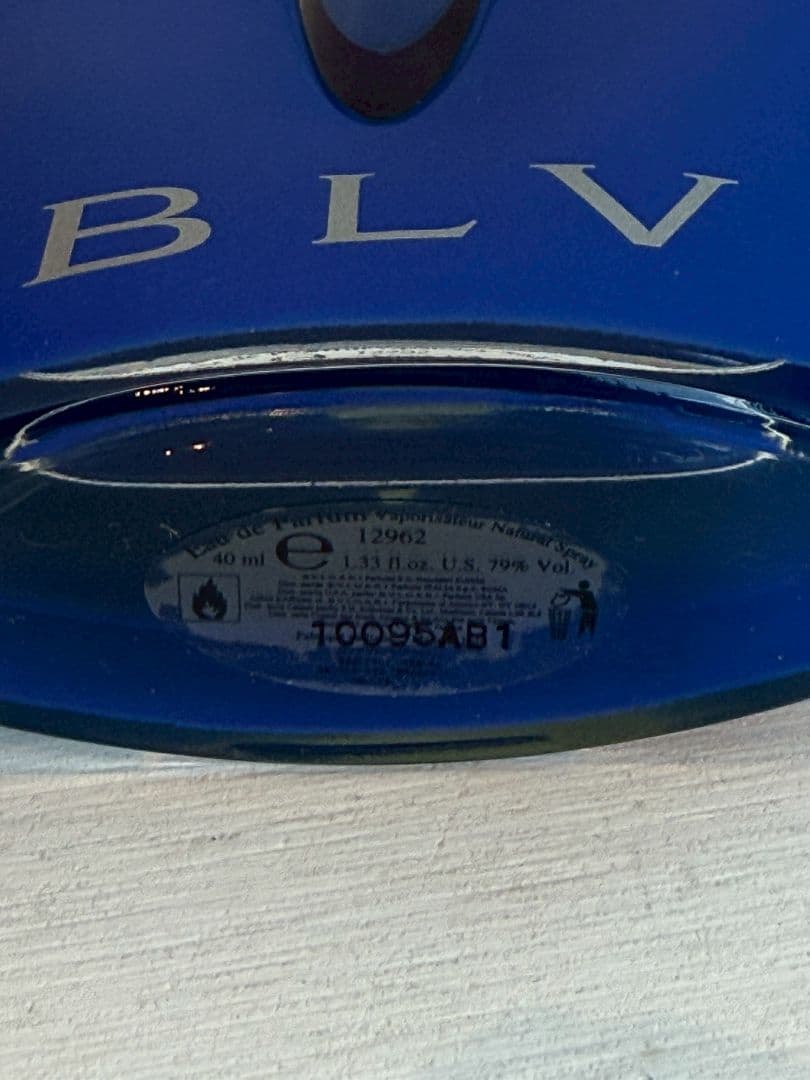 新品BVLGARI BLV Eau de Parfum 40ml 残量9割