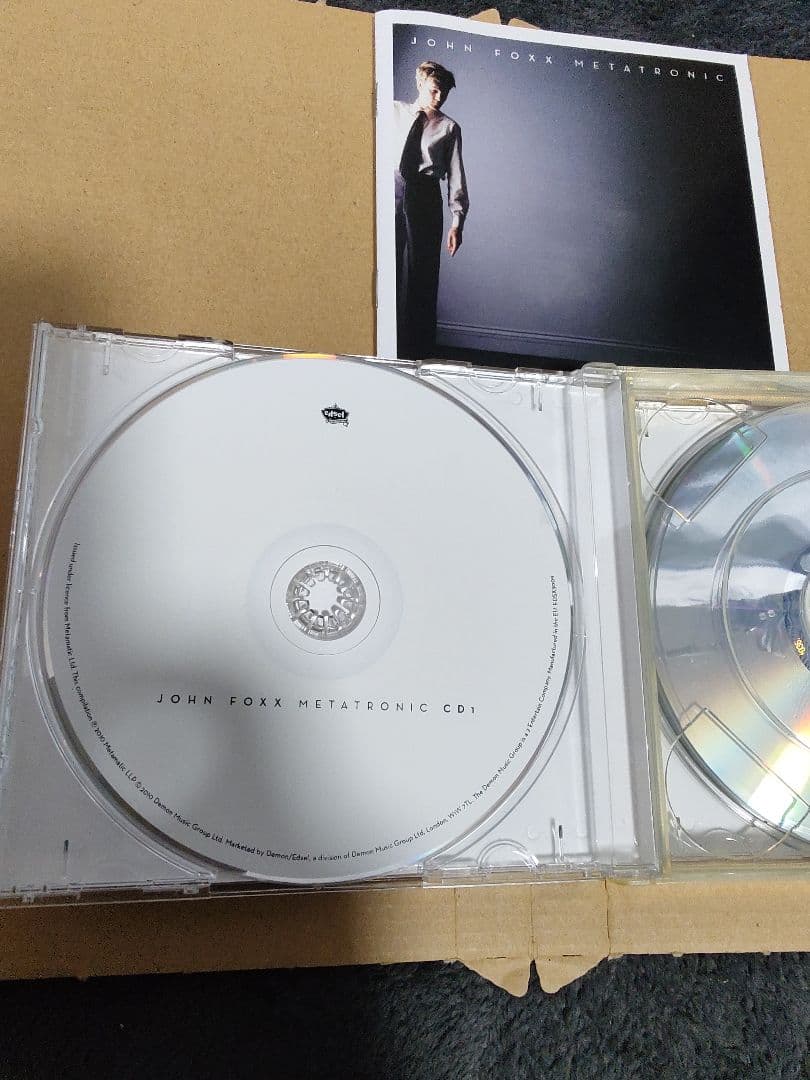 JOHN FOXX / TRONIC 2CD+DVDデラックス　廃盤