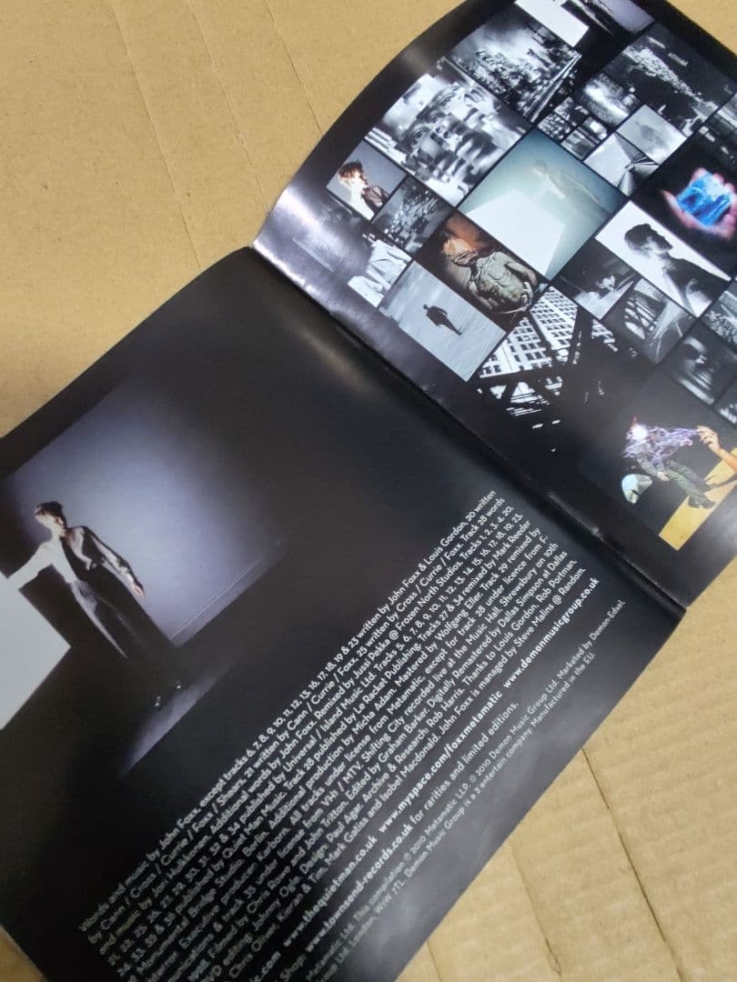 JOHN FOXX / TRONIC 2CD+DVDデラックス　廃盤