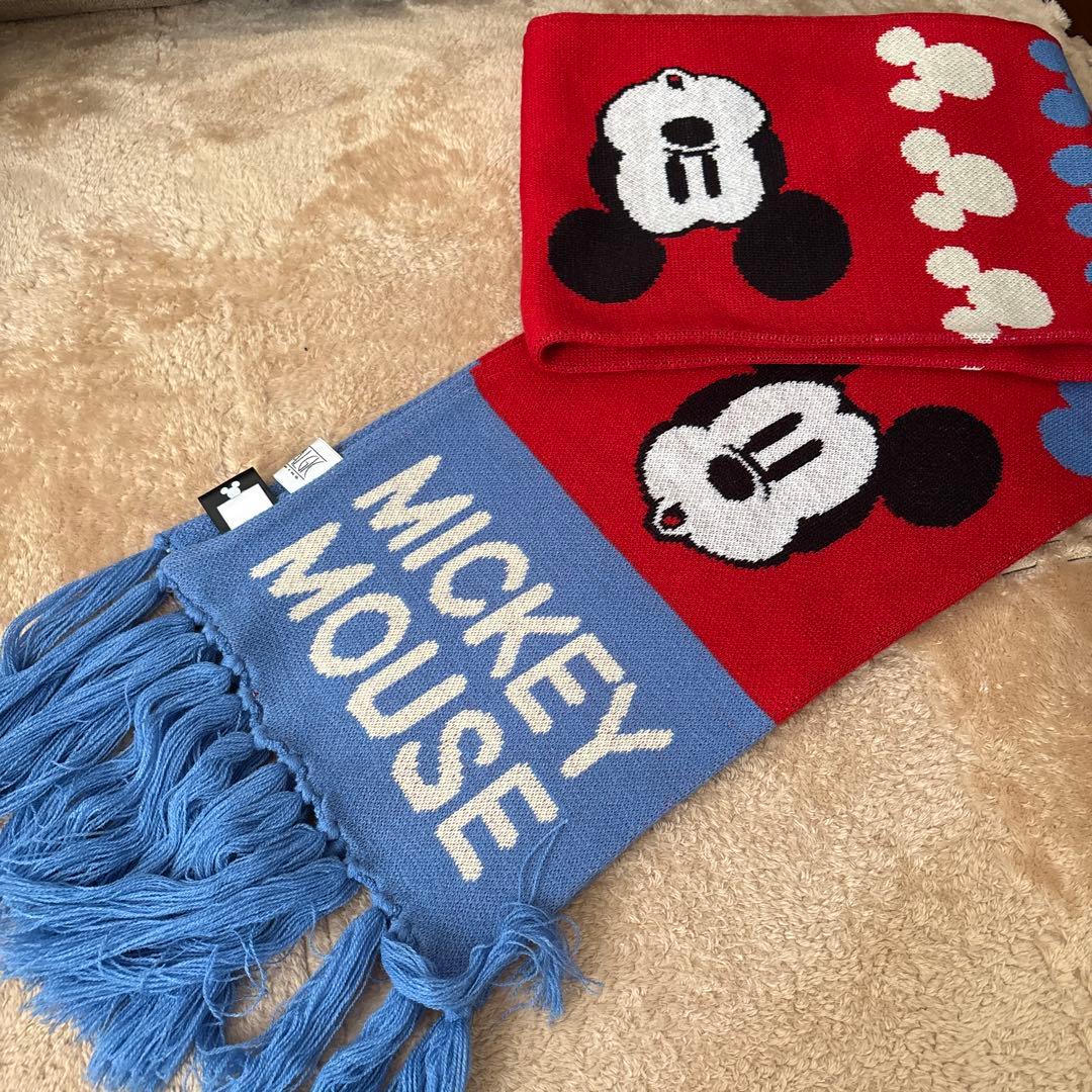Tostalgicディズニー　ミッキー　マフラー
