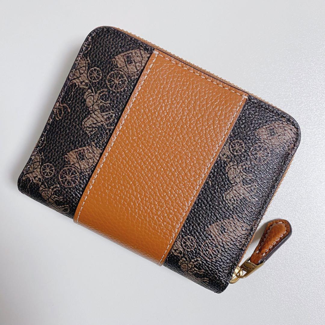 【新品！】COACHコーチ★折り財布★ビルフォールドウォレット★ホースアンド