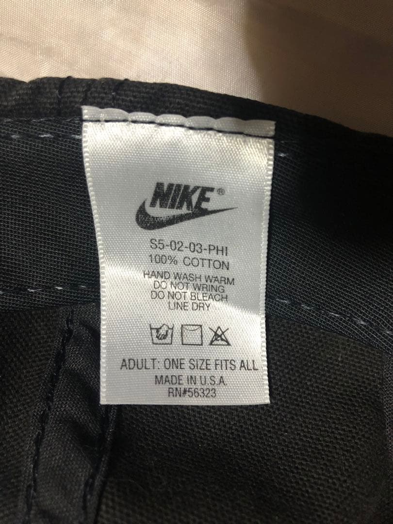 フェードブラック 90’s USA製 NIKE キャップ
