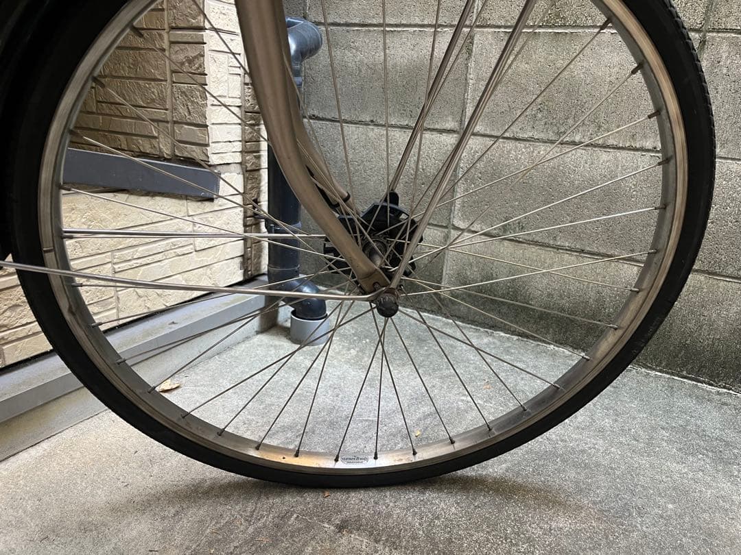 電動アシスト自転車 シティタイプ 前後バスケット付き