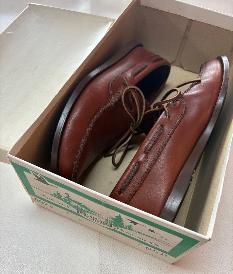 靴 90s RUSSELL MOCCASIN