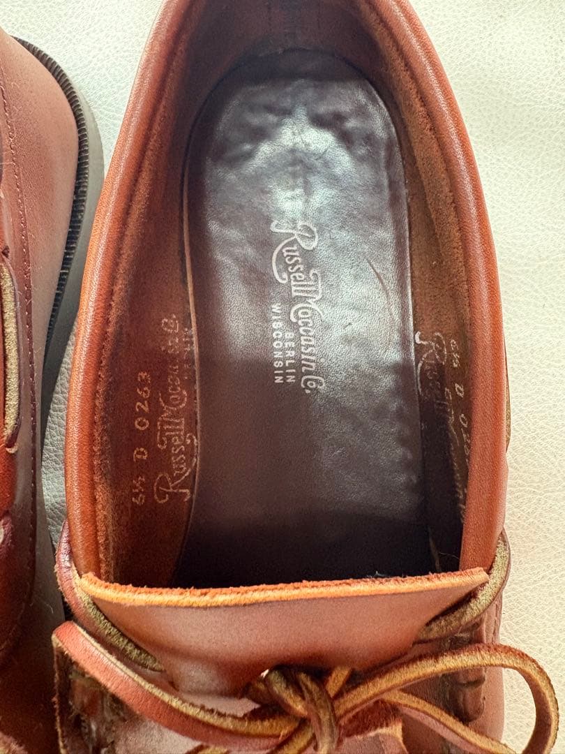 靴 90s RUSSELL MOCCASIN
