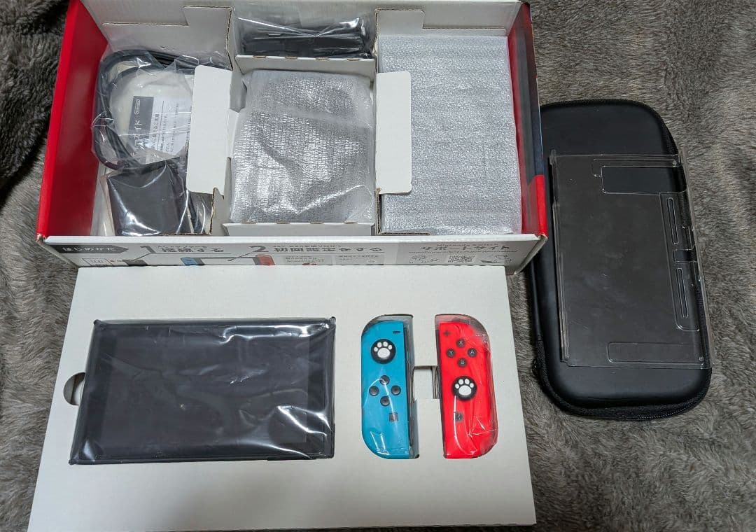 Nintendo Switch ネオンブルー/ネオンレッド 本体 モンハンライズ