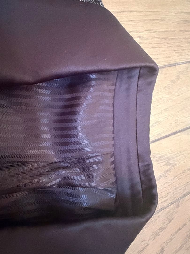 ZARA テーラードジャケット 黒と銀のラメ