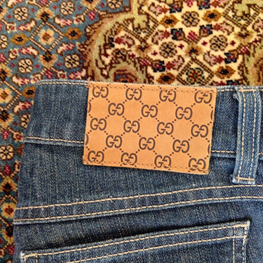 m*i様 GUCCI ストレートデニム ダークブルー