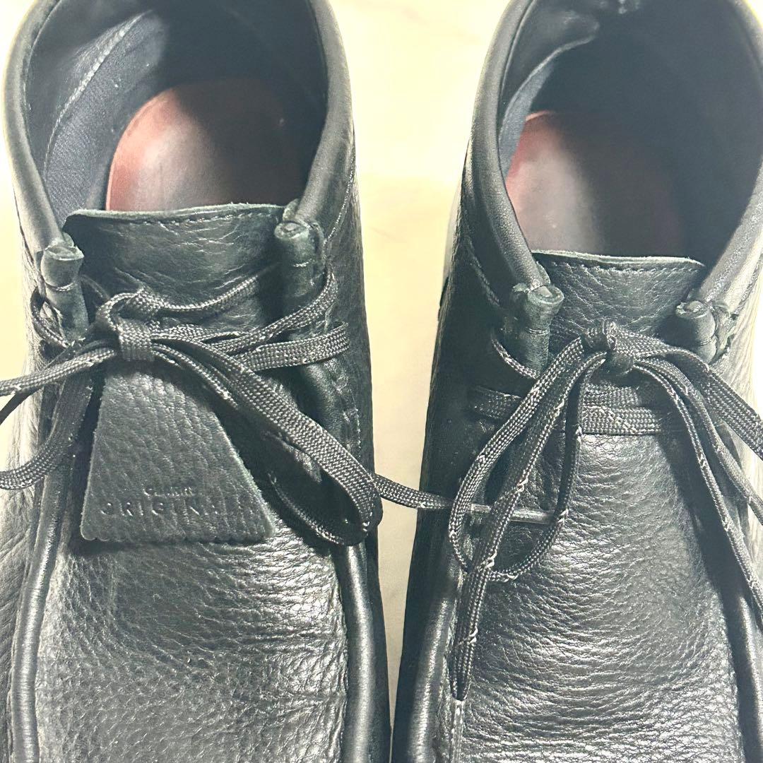 ꧁CLARKS꧂ワラビー GORE-TEX ビブラムソール 26.5 本革