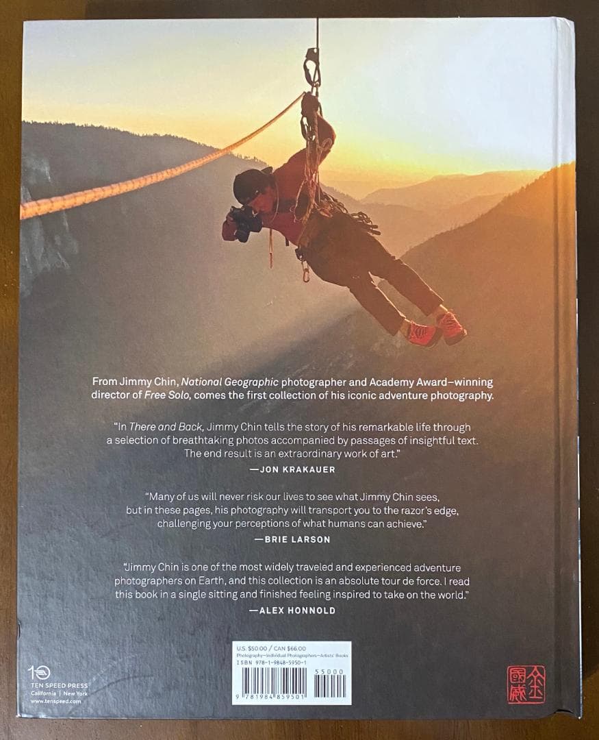 【洋書】THERE AND BACK　Jimmy Chin