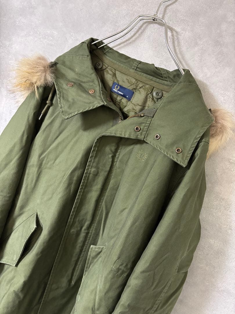 フレッドペリー FRED PERRY モッズコート カーキ