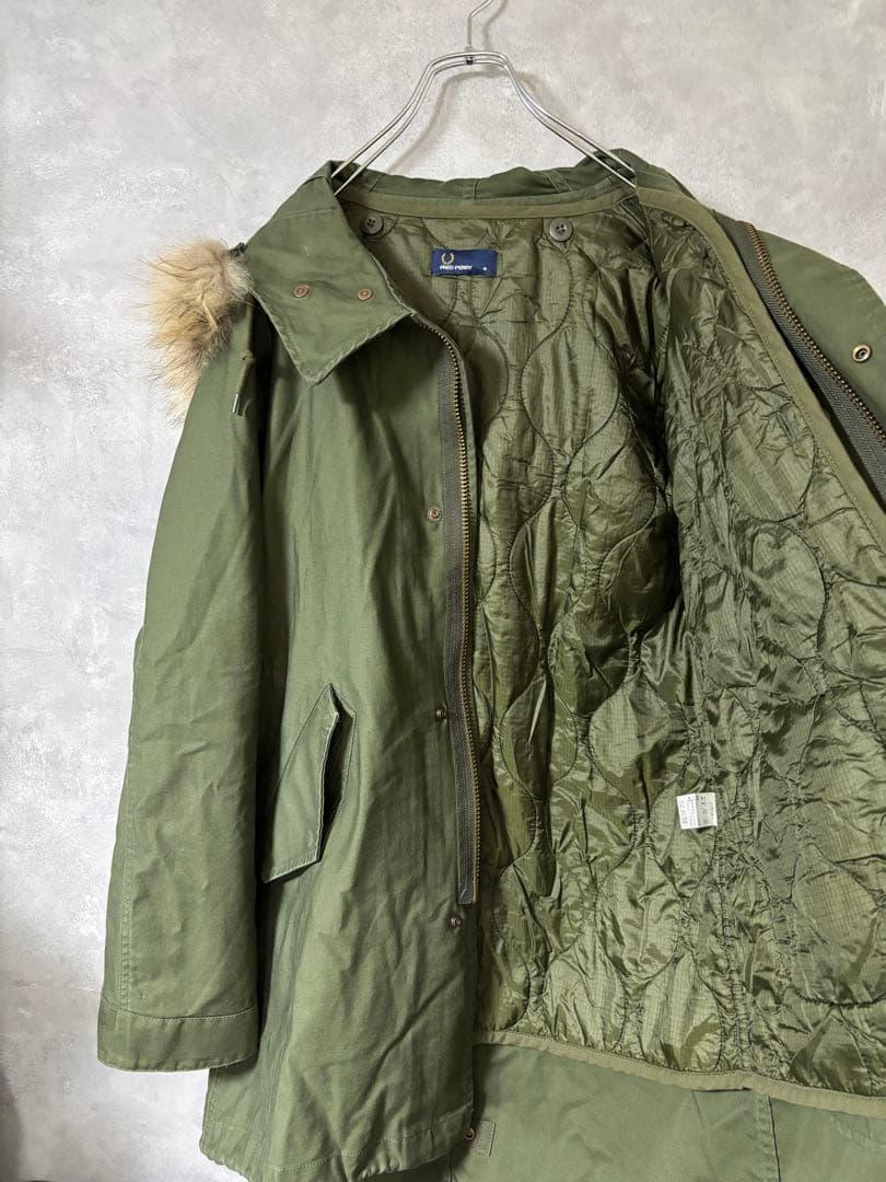 フレッドペリー FRED PERRY モッズコート カーキ