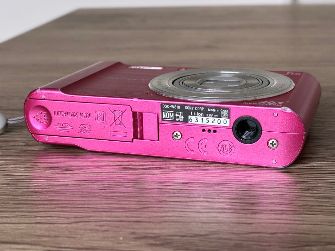 SONY Cyber-shot DSC-W810 ピンク 20.1MP