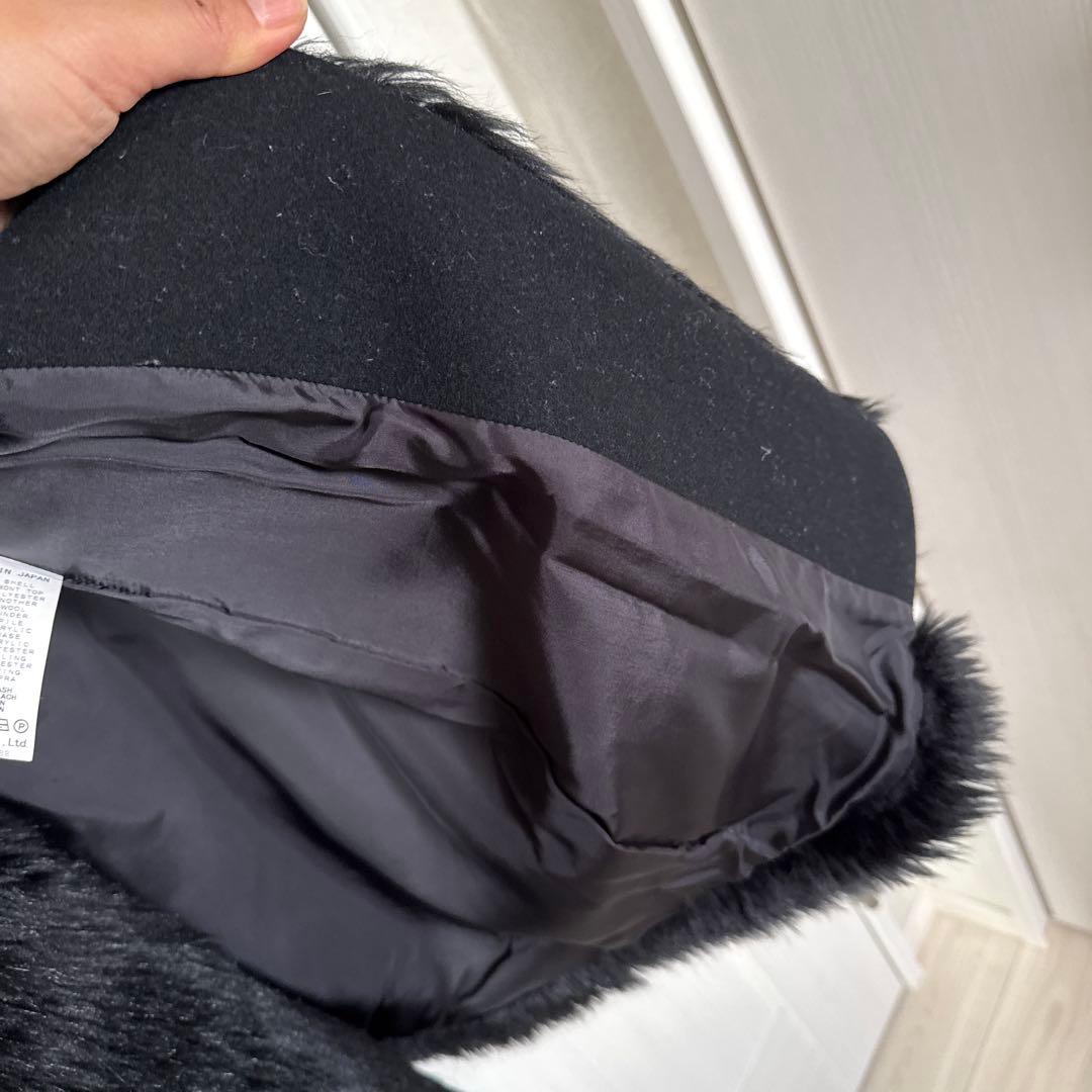 YOKO CHAN ブラック ロングコート　美品　38 日本製