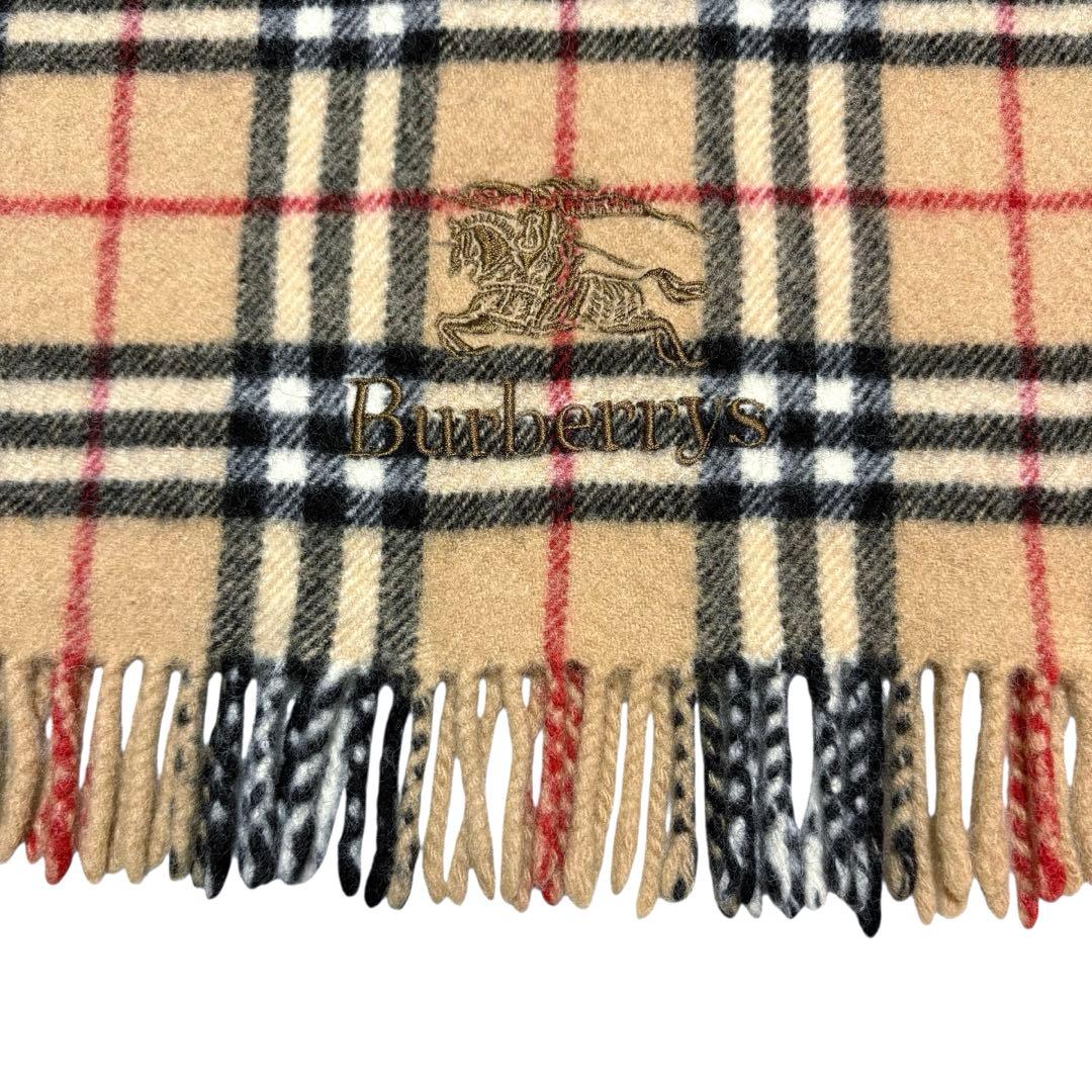 極美品 Burberry's ノバチェック 大判 マフラー