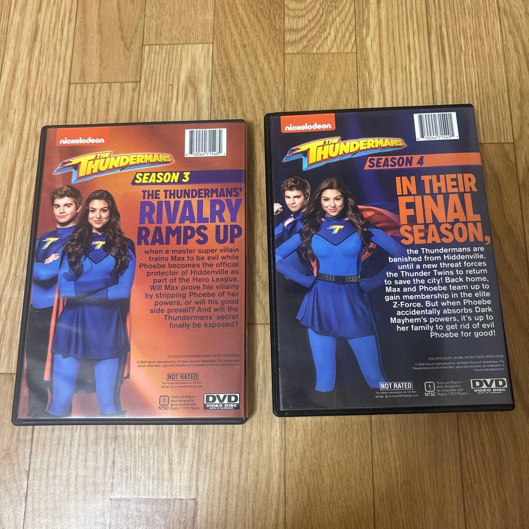 【海外版・レア】 超能力ファミリーサンダーマン DVD