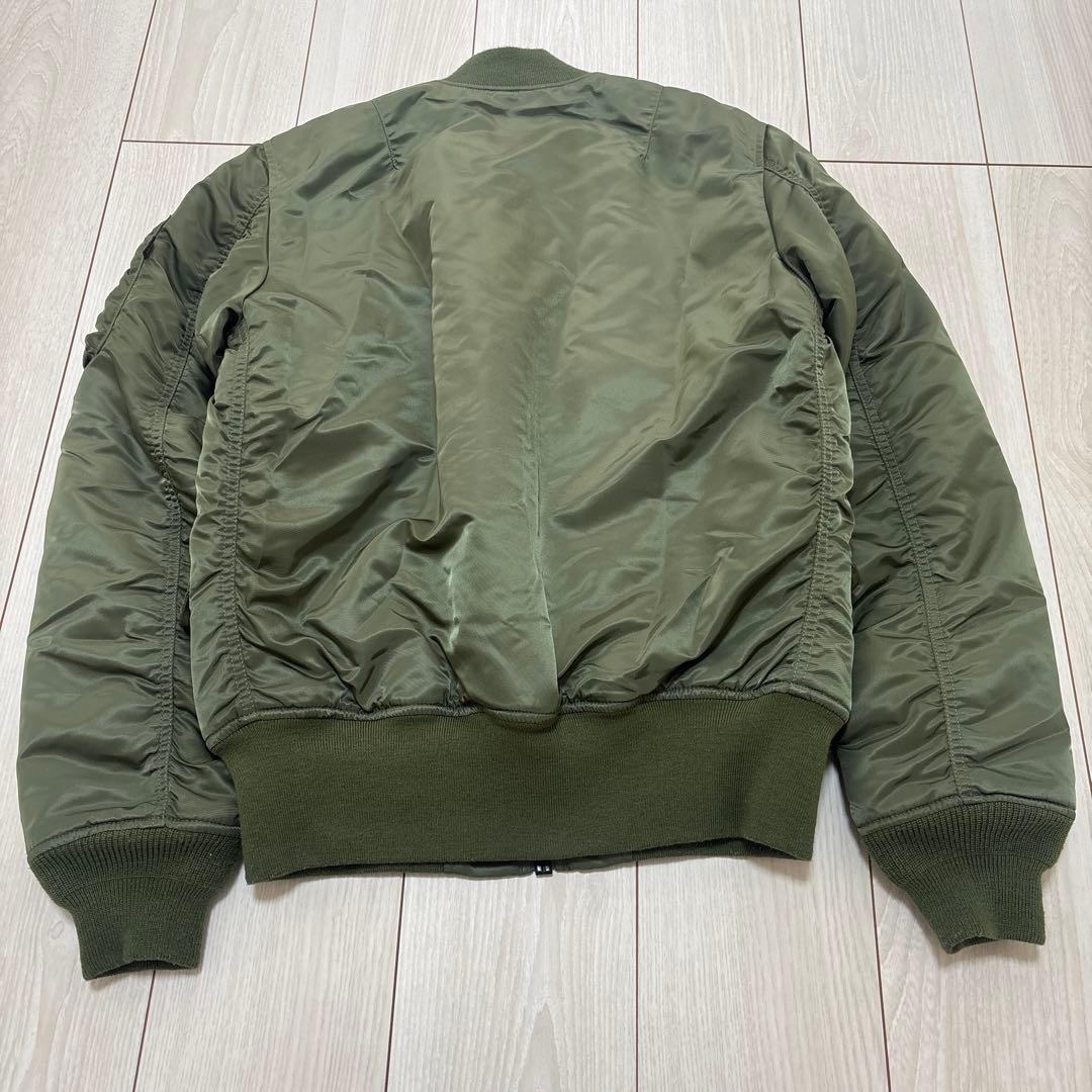 美品！ALPHA MAー1 フライトジャケット　短丈　アルファ