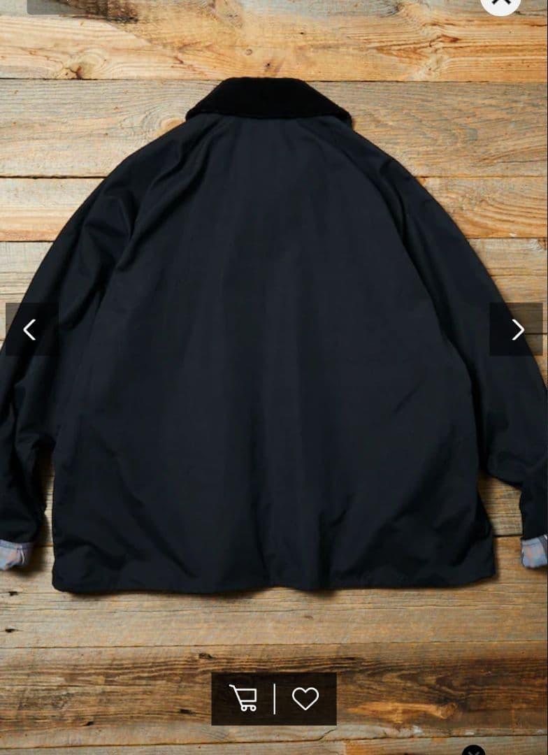 ※専用Barbour 別注 BORROWDALE　フリークスストア　ブラック40