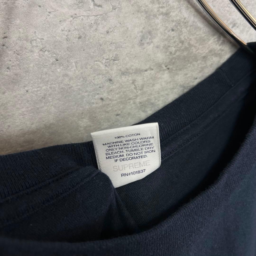 希少XL Supreme Nuova York 20FW ビッグロゴ　Tシャツ