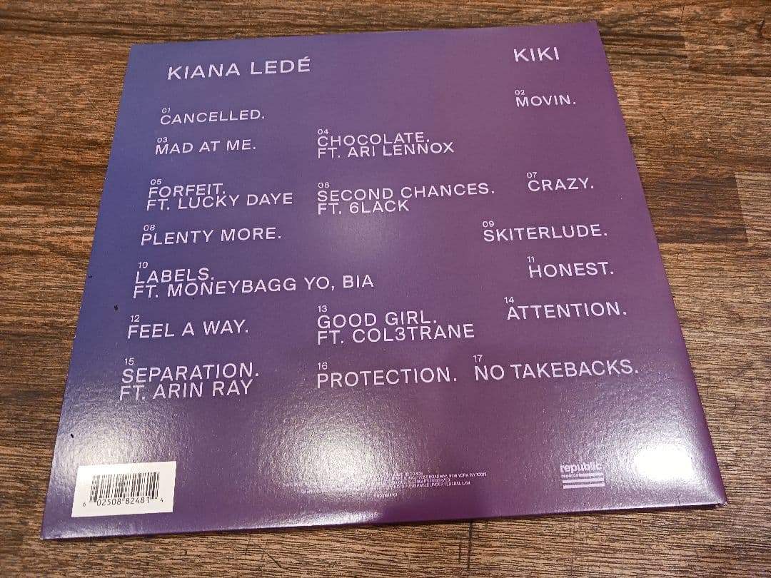 KIANA LEDE / KIKI《レコード》2LP