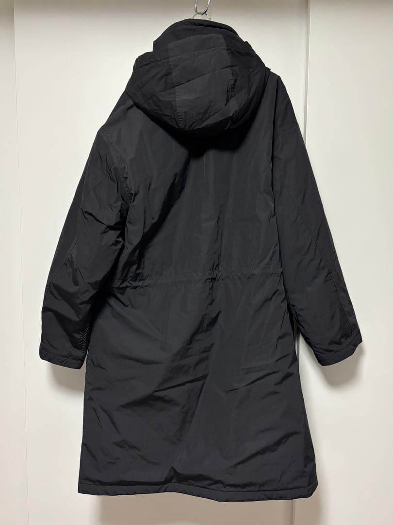 UNIQLO C フーデッドコート　ブラック　Lサイズ