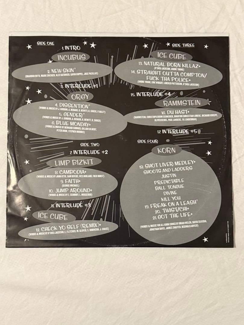 FAMILY VALUES TOUR 98 レコード USオリジナル盤