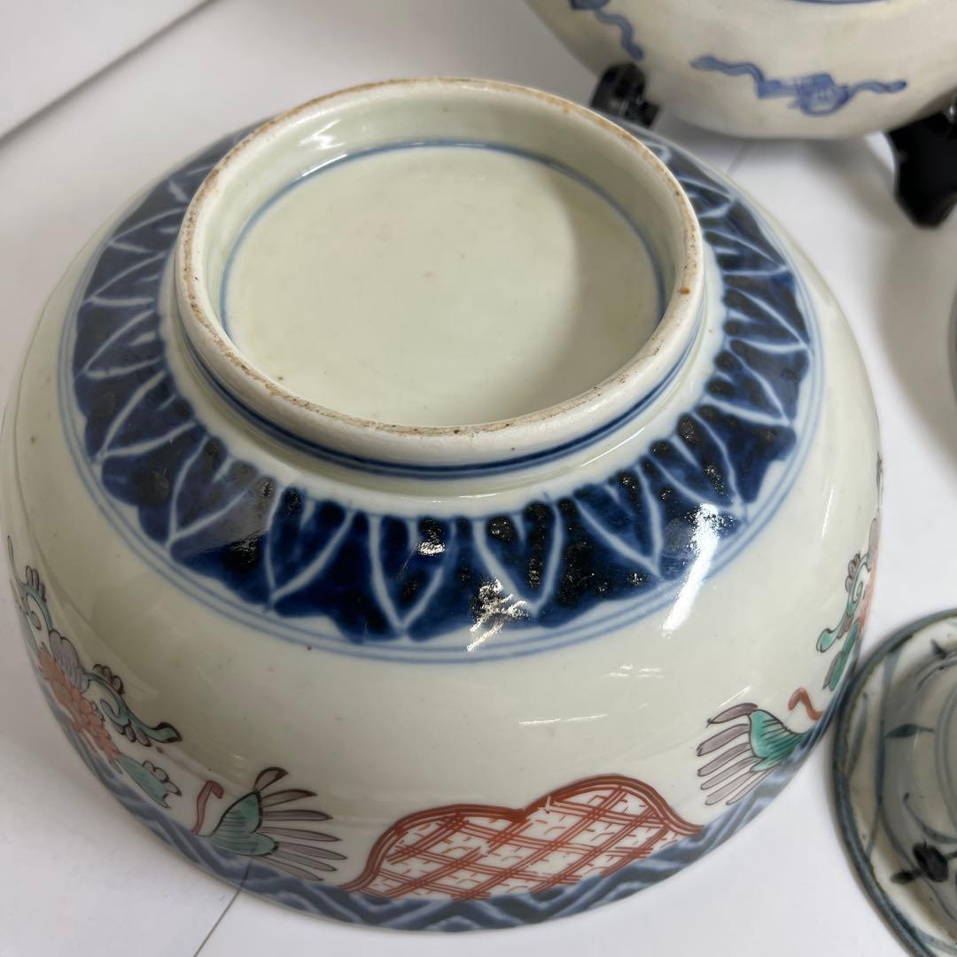 古伊万里　大鉢、大皿色々　東Y7-1212④