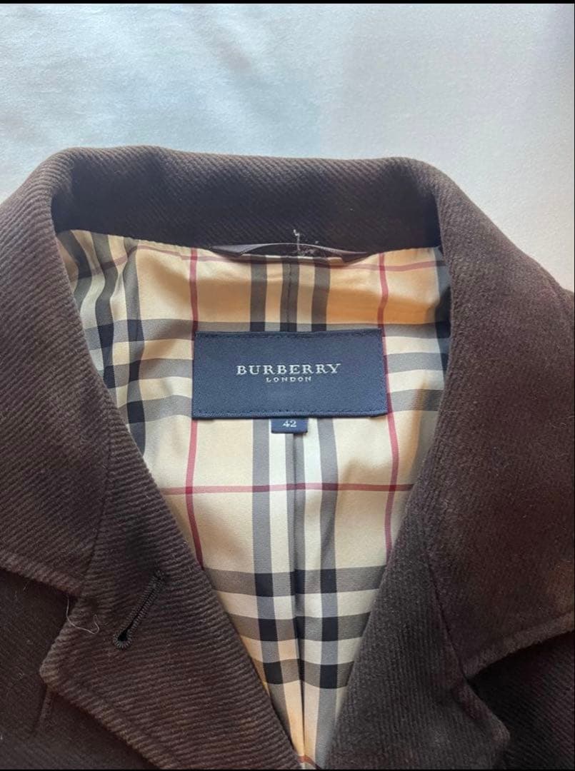 BURBERRY ブラウン テーラードジャケット 42