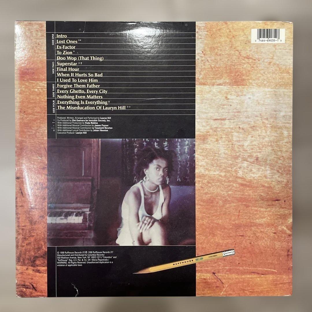 ローリンヒル　lauryn hill the miseducation of