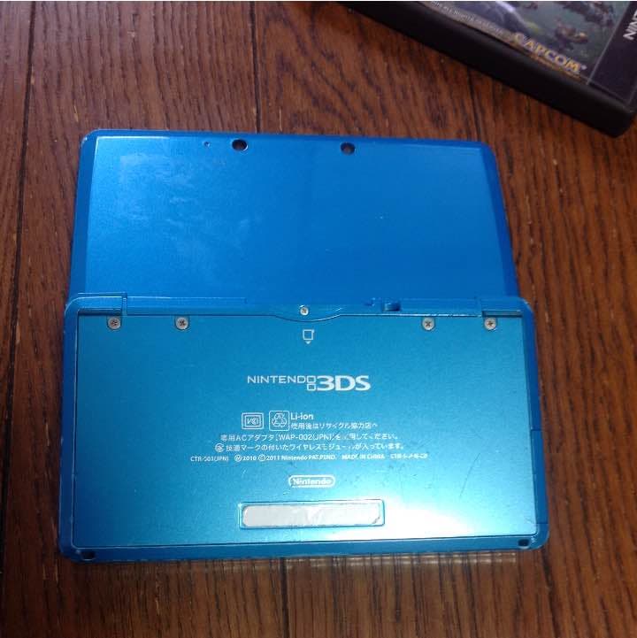 3DS本体モンハンXアダプタ付き