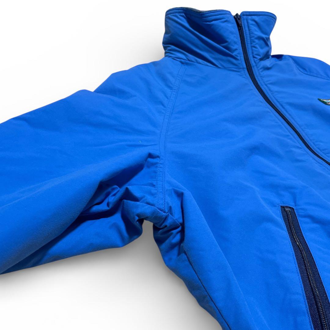 定番 80s USA製 L.L.Bean ウォームアップジャケット L 青