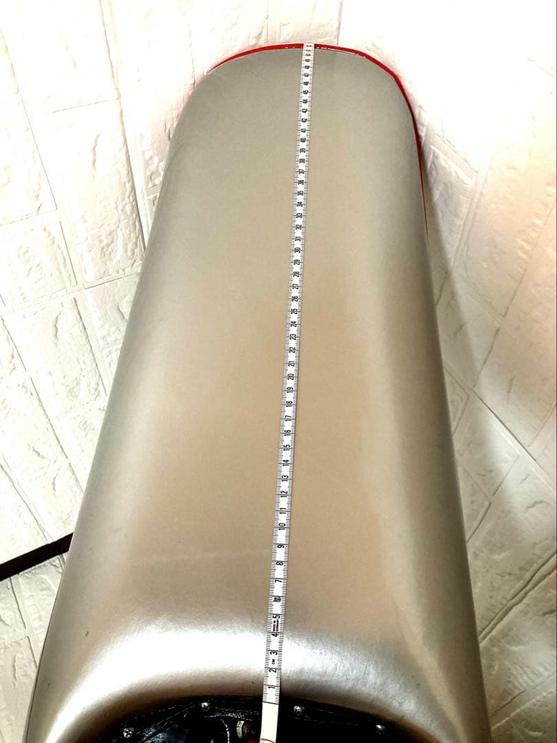 YUKICHI❗️ GS400 三段シート　エナメル　シルバー