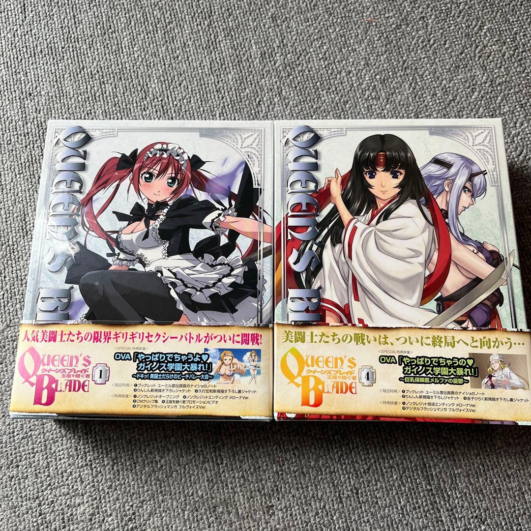 クイーンズブレイド 玉座を継ぐ者 全6巻 BOX付き セット