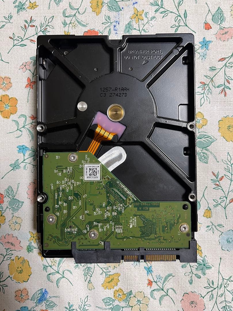 【未使用・未通電】WDRed 2TB WD20EFRX NAS用 HDD 3.5