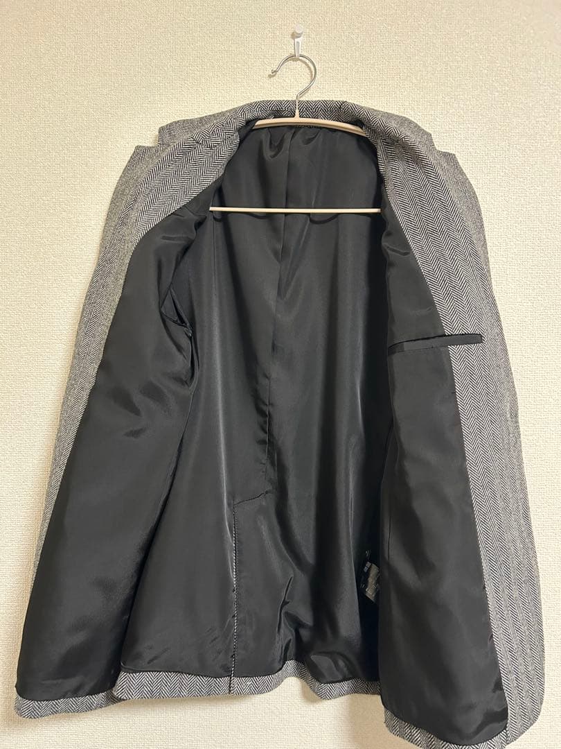【ひろちゃんさん専用】UNIQLO C ツイードオーバーサイズジャケットM