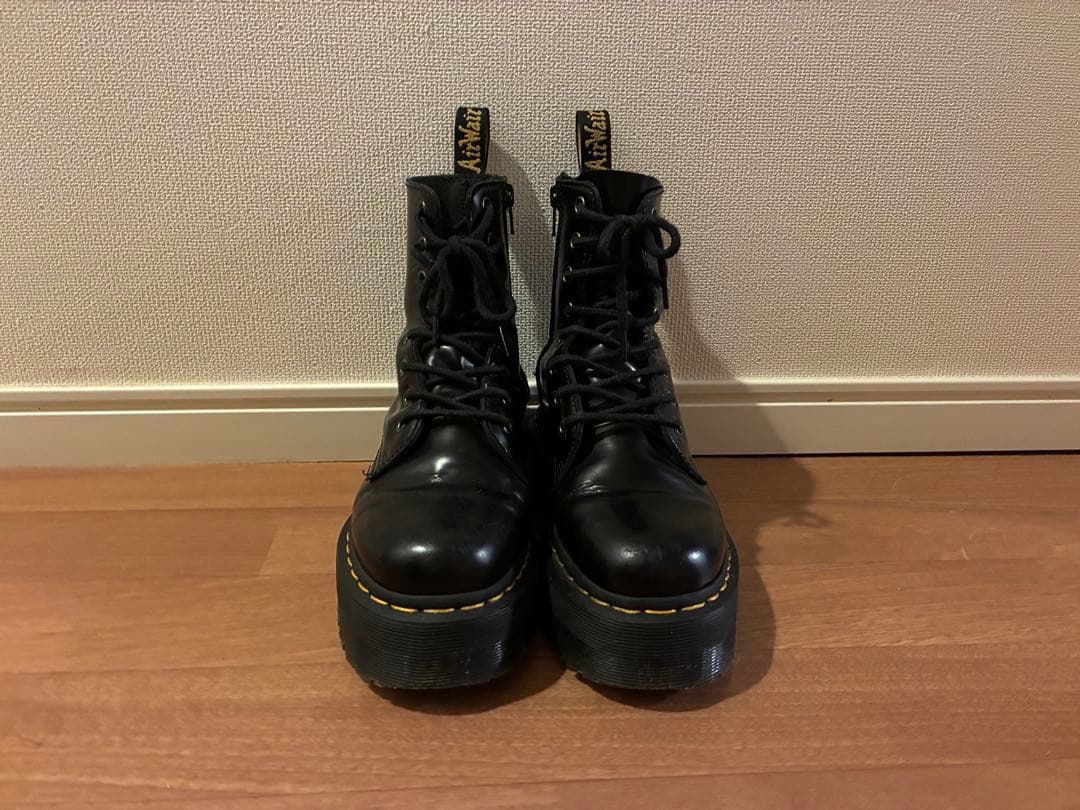 Dr. Martens厚底ブーツ JADON 8ホールブーツ　UK3 ブラック
