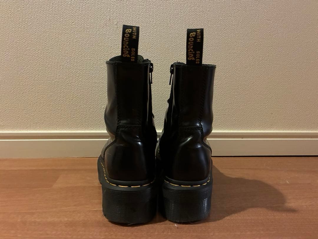 Dr. Martens厚底ブーツ JADON 8ホールブーツ　UK3 ブラック